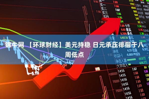 锦牛网 【环球财经】美元持稳 日元承压徘徊于八周低点